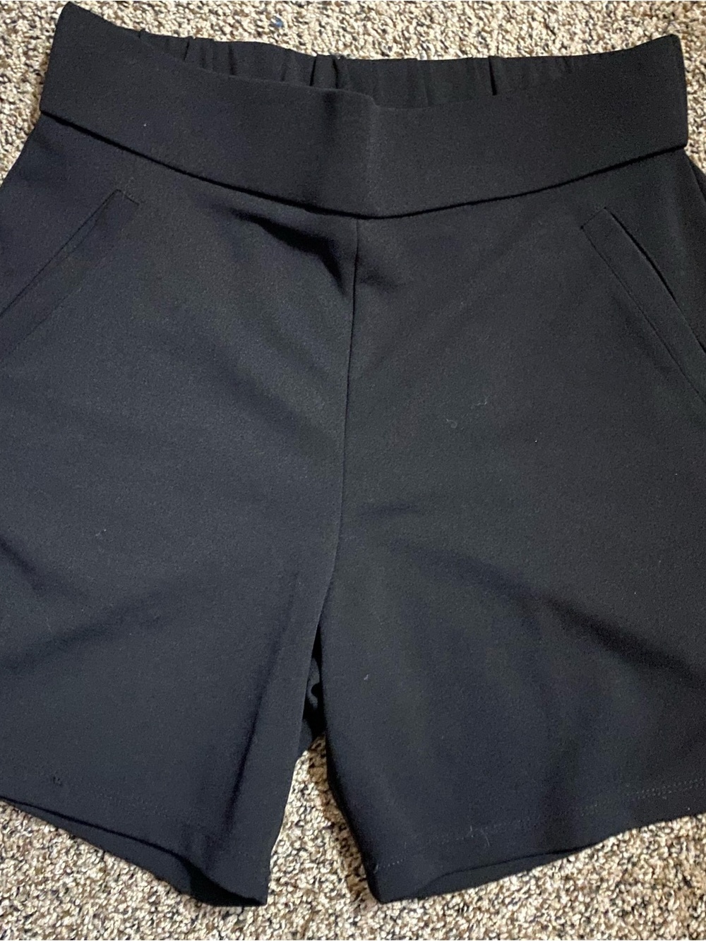 JDY Black Pull-on Shorts